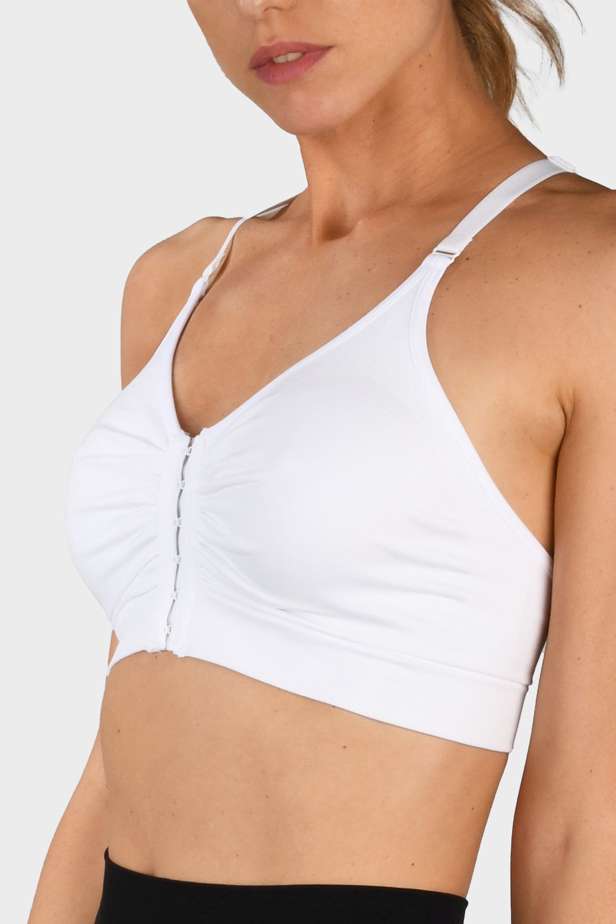 Sports Bra with Hook Closure - High Support