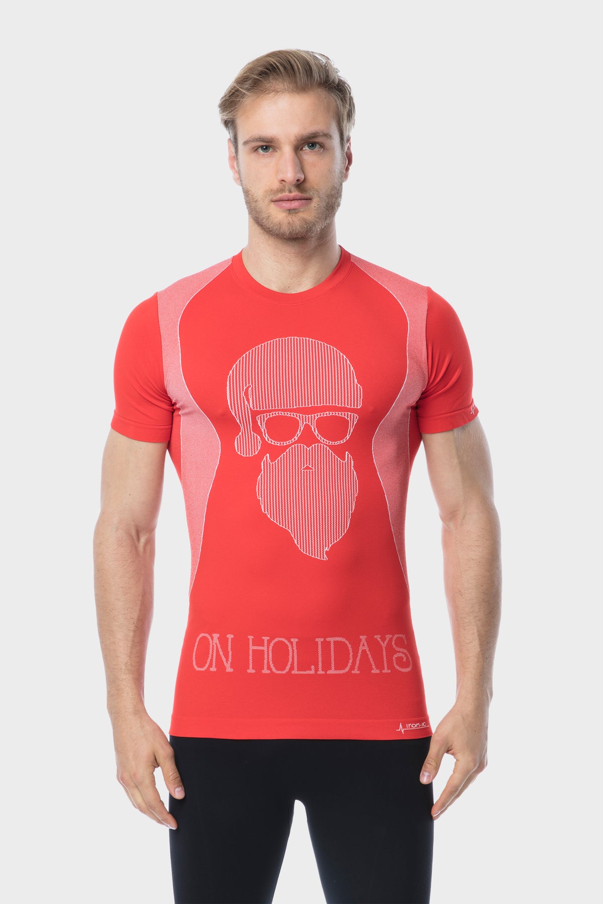 T-Shirt Fit&Fun "Holidays" Red - LIGHT