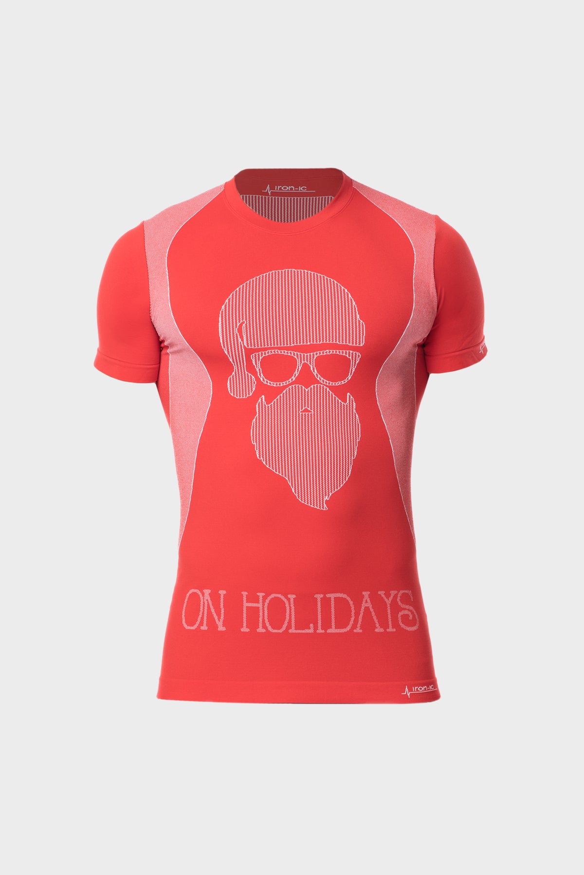 T-Shirt Fit&Fun "Holidays" Red - LIGHT