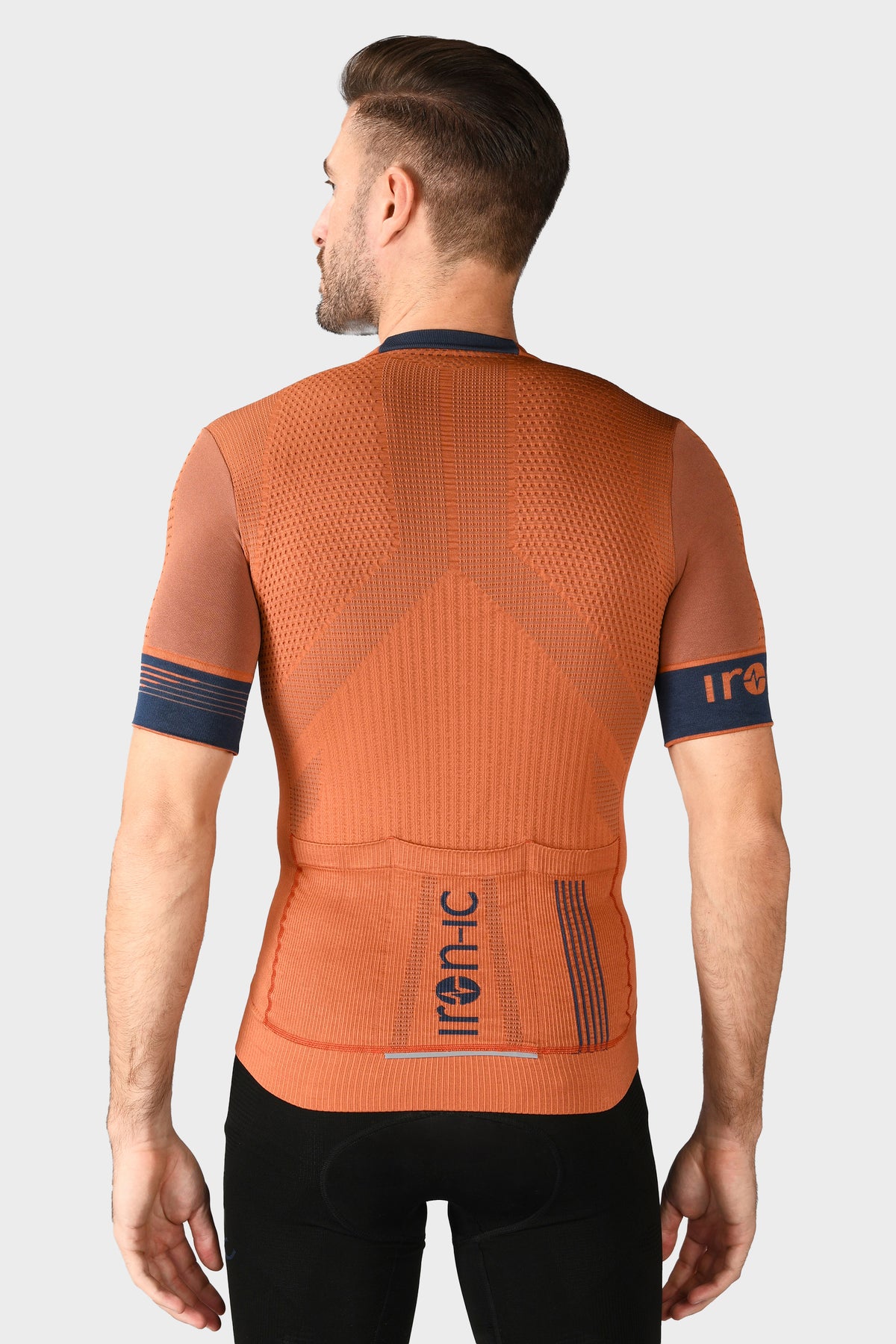HERO Orange Short-Sleeve Cycling Jersey - LIGHT