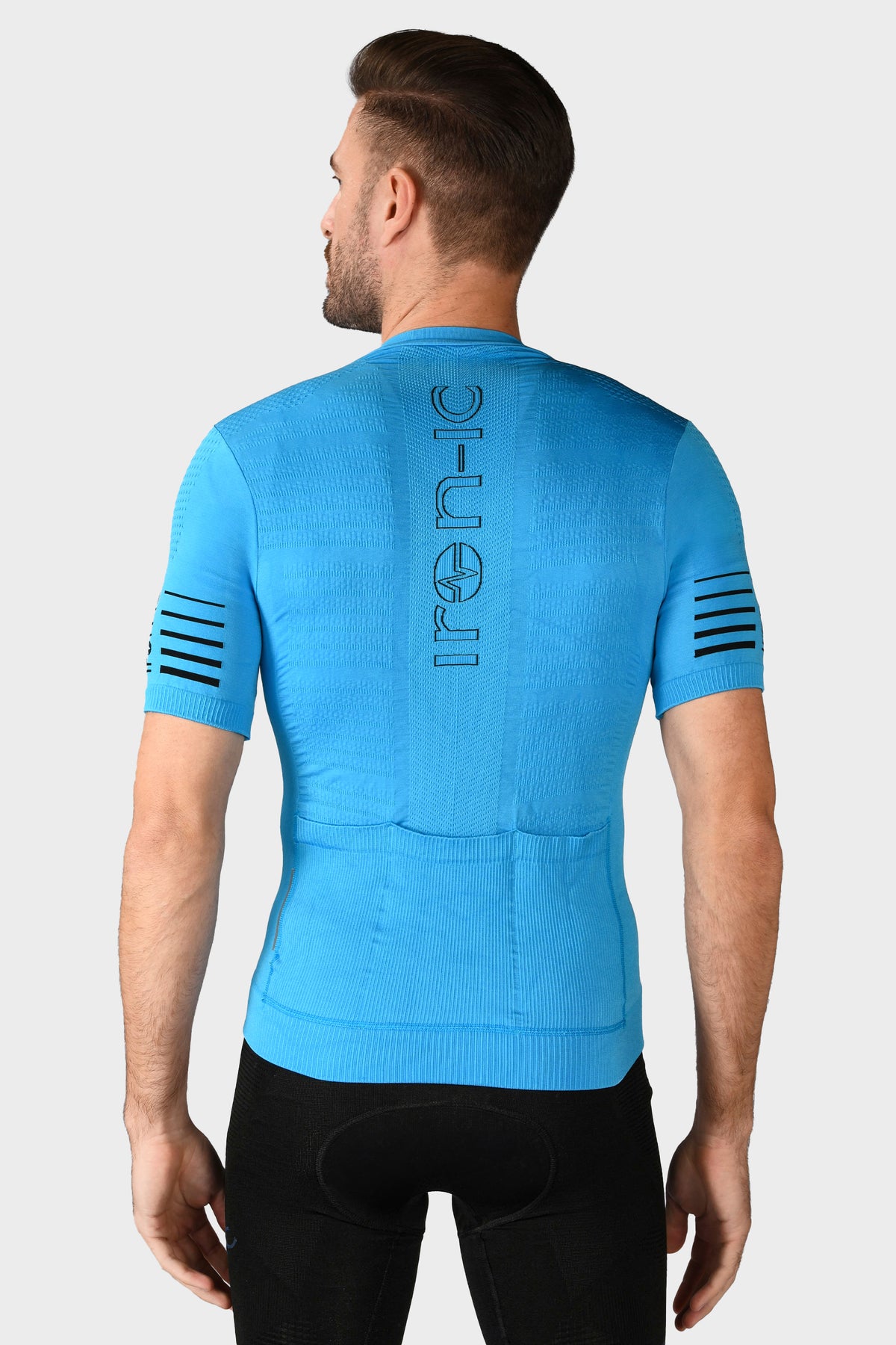 Maglia maniche corte ciclismo POWER Turquoise - LIGHT