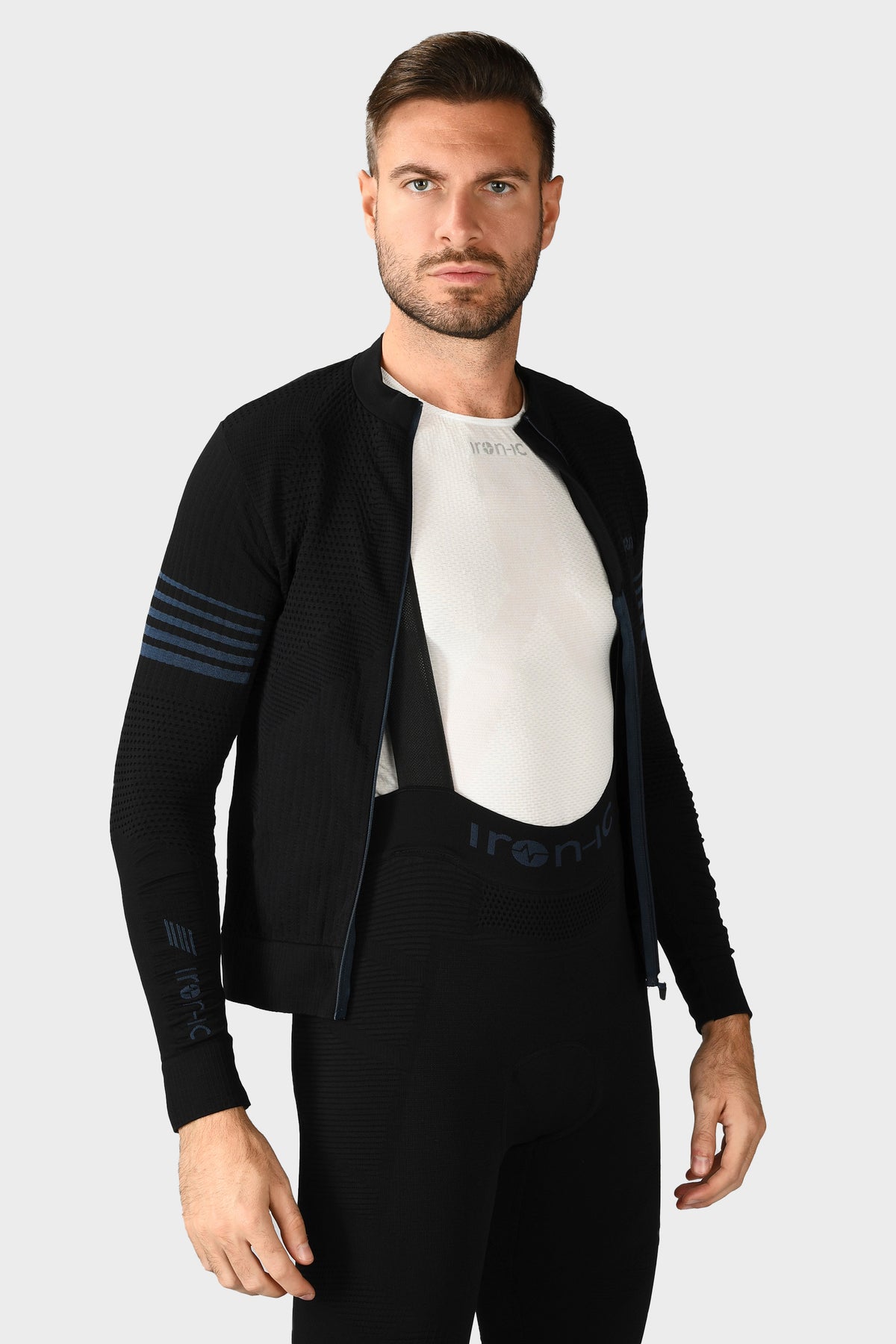 Black Fleece Thermal Cycling Shirt HERO - WARM