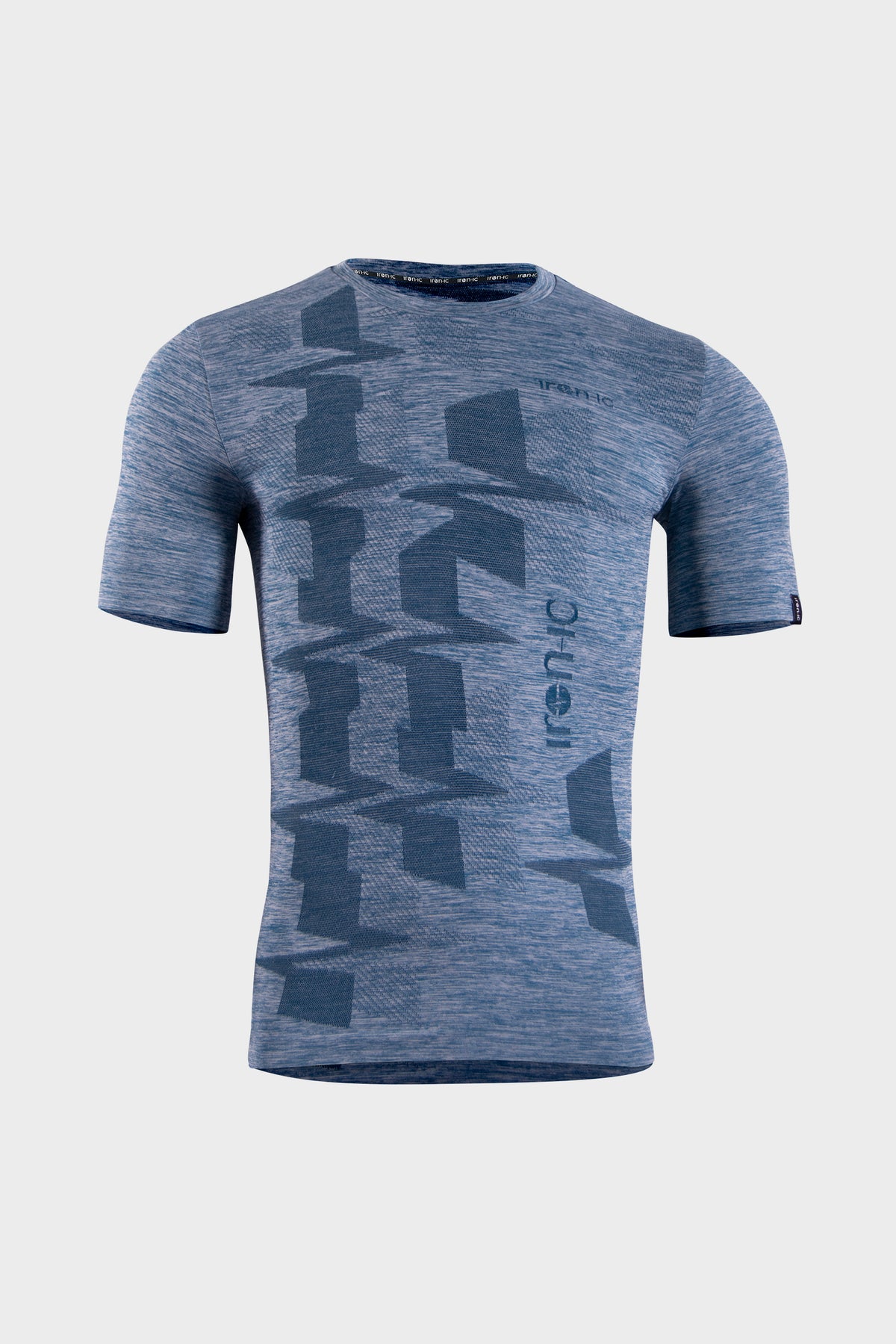 T-Shirt UV Protection Melange ZigZag - LIGHT