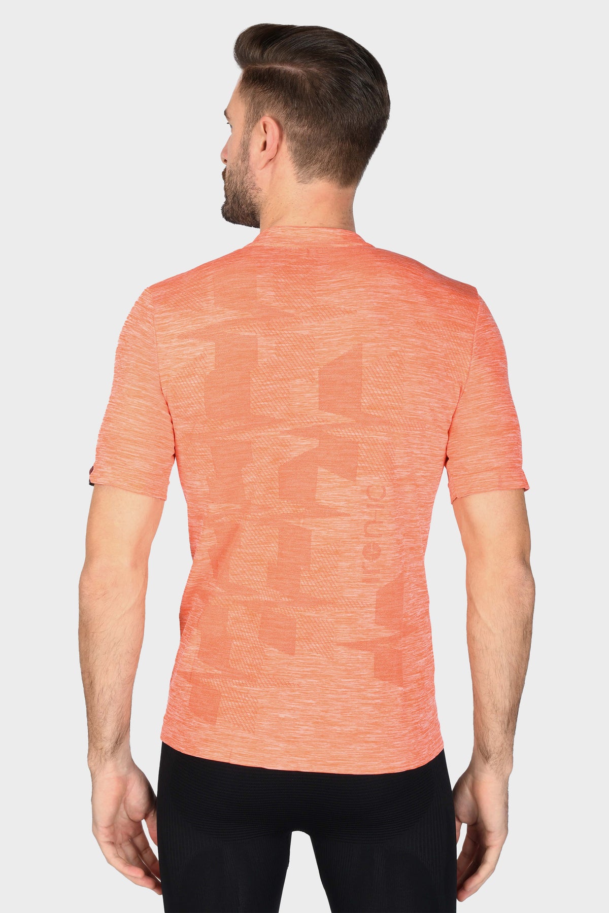 T-Shirt UV Protection Melange ZigZag - LIGHT