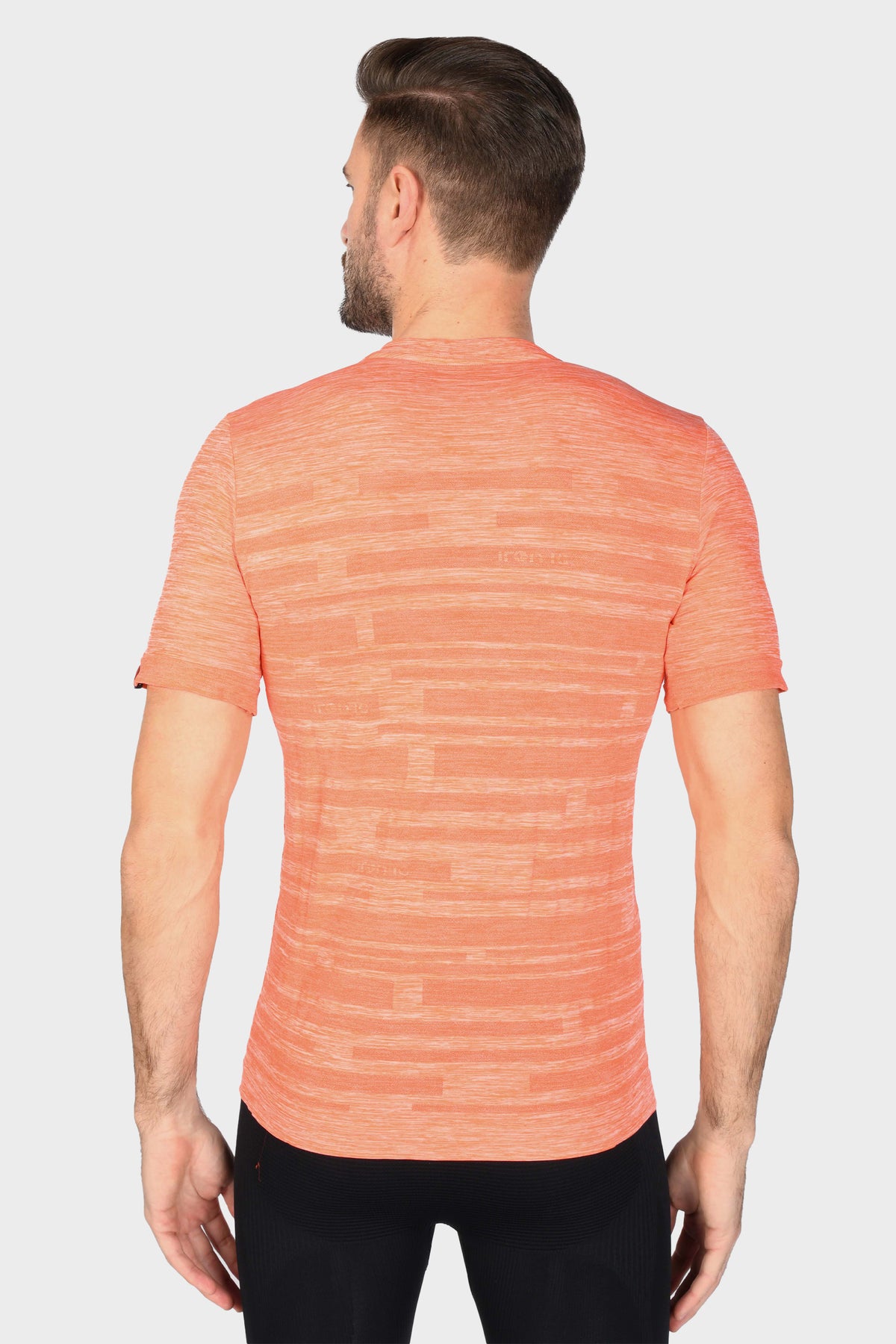 T-Shirt UV Protection Melange Striped - LIGHT