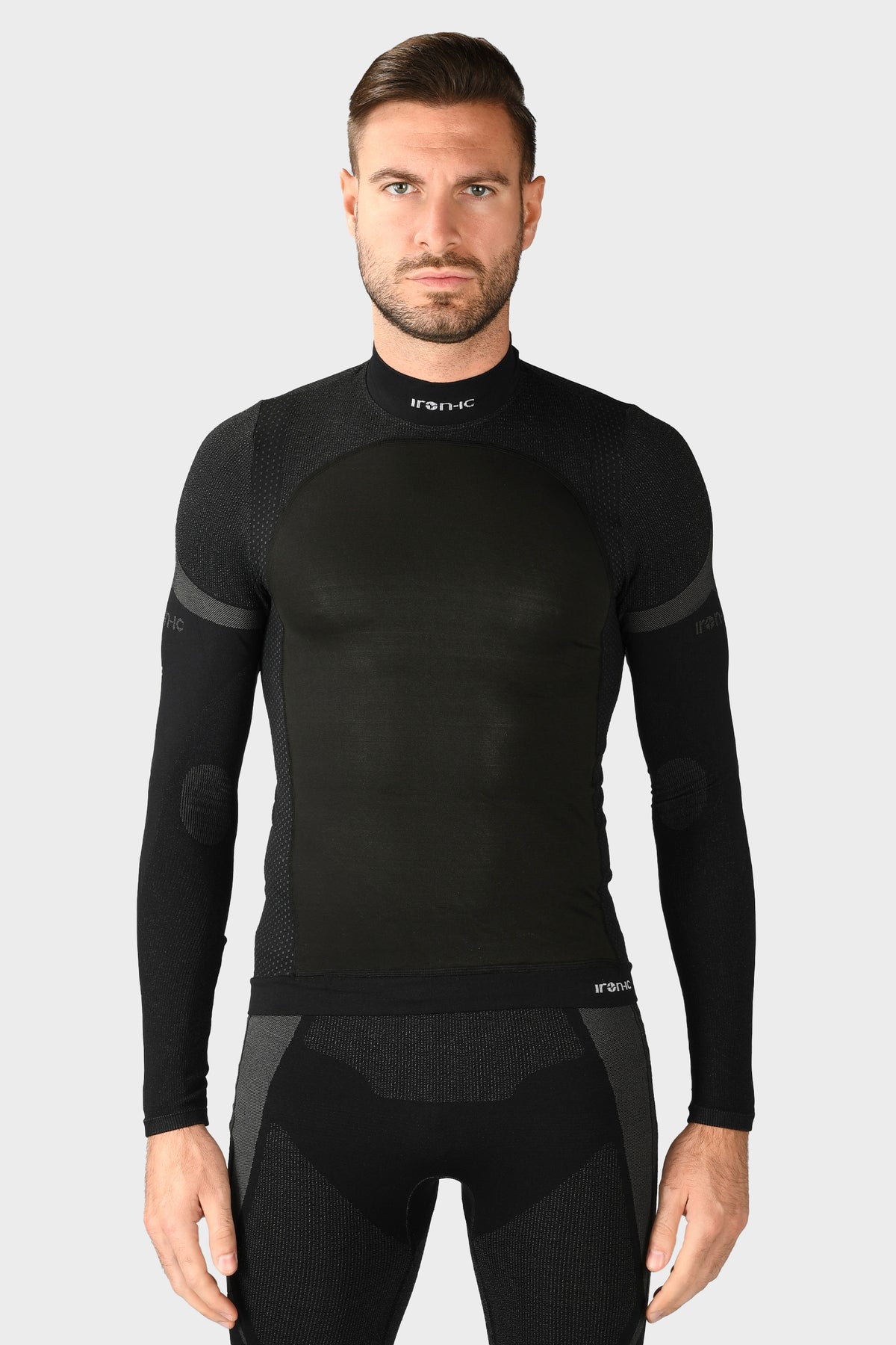 High-neck Windproof Baselayer Shirt - THERMIC