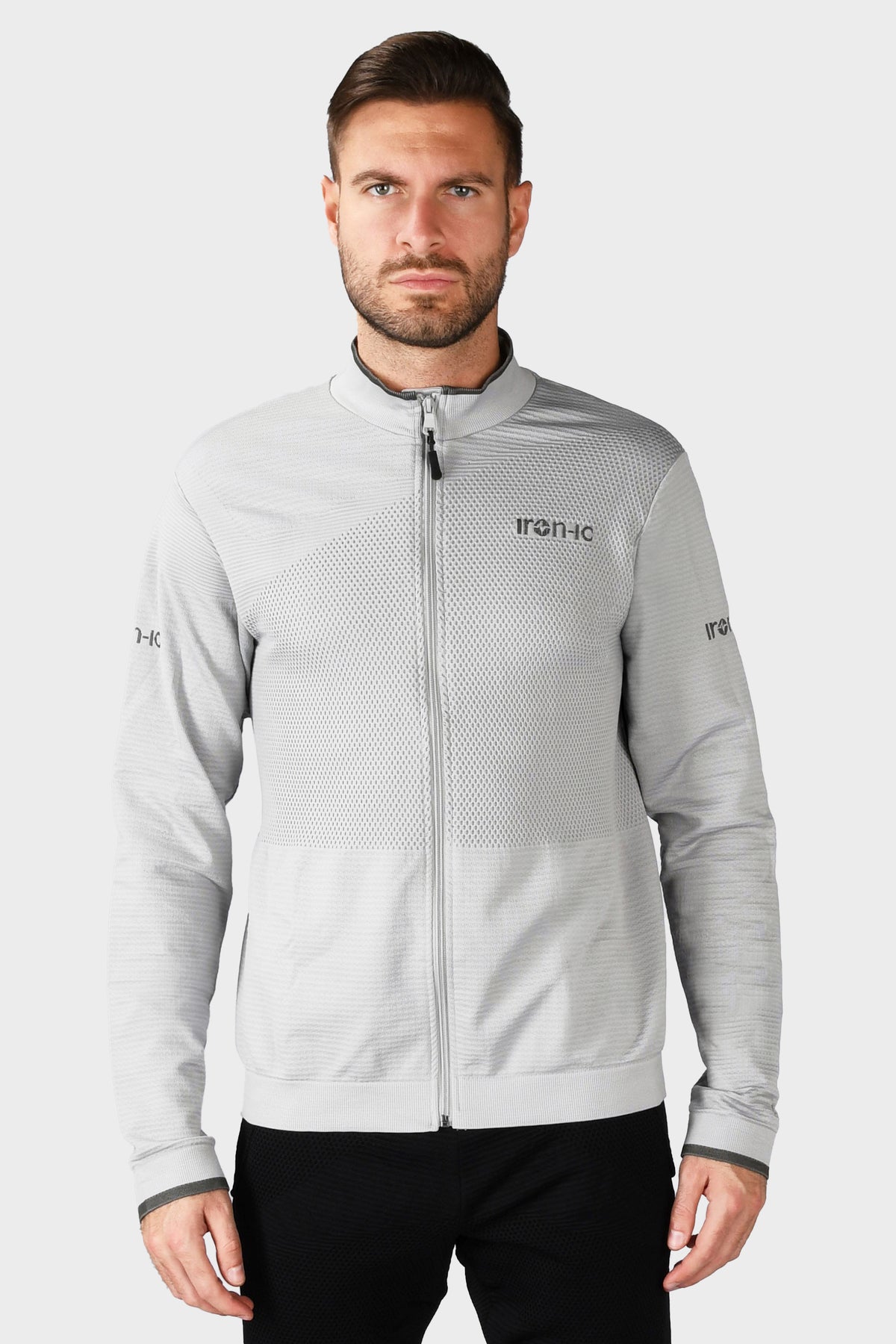 Full-Zip Sweatshirt with Thermoregulating Structure - THERMIC