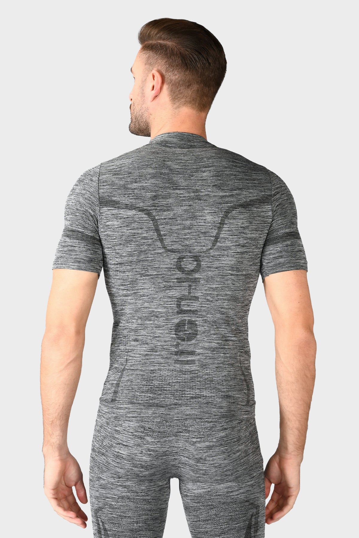 Breathable Melange Technical Baselayer Shirt - THERMIC