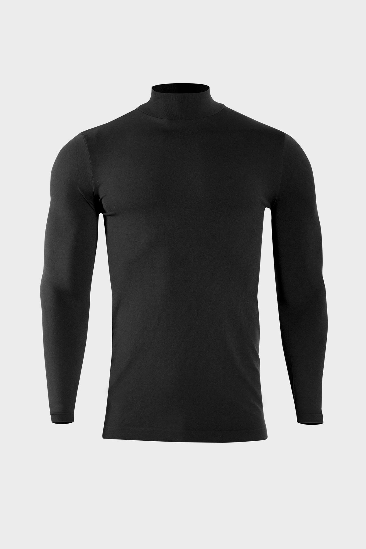 High-Neck Cashmere Baselayer Shirt - THERMIC