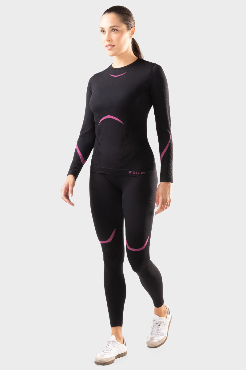 Maglia termica felpata donna Smear - I-Soft - ULTRA WARM