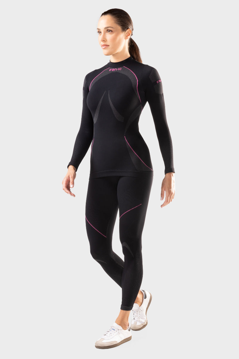 Leggings termici donna Super Traspiranti WARM-UP - Odorless - WARM
