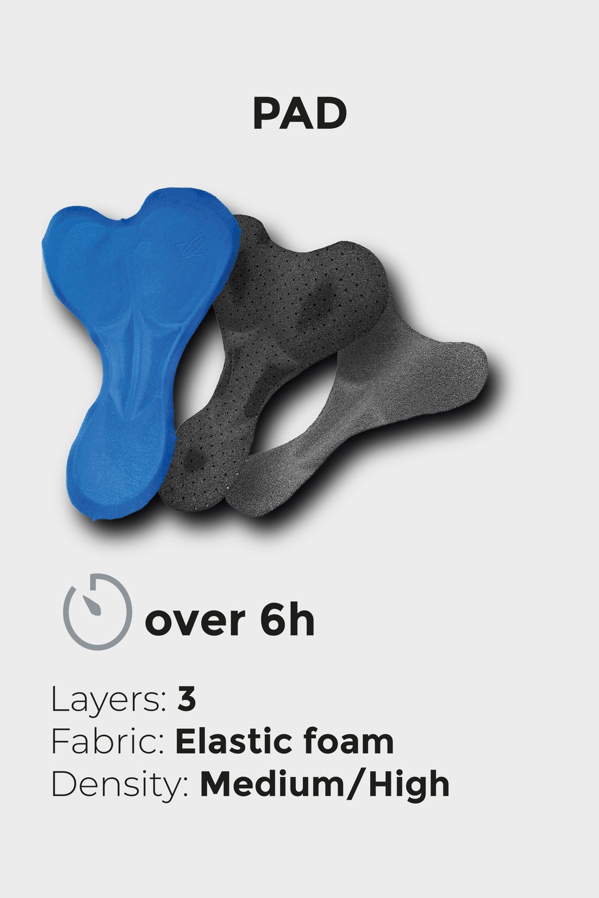Boxer lungo con fondello ciclismo - THERMIC