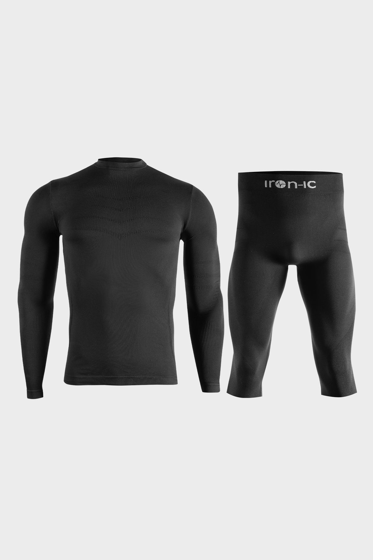 Baselayer kit: Men's thermal 3/4 top + leggings - THERMIC
