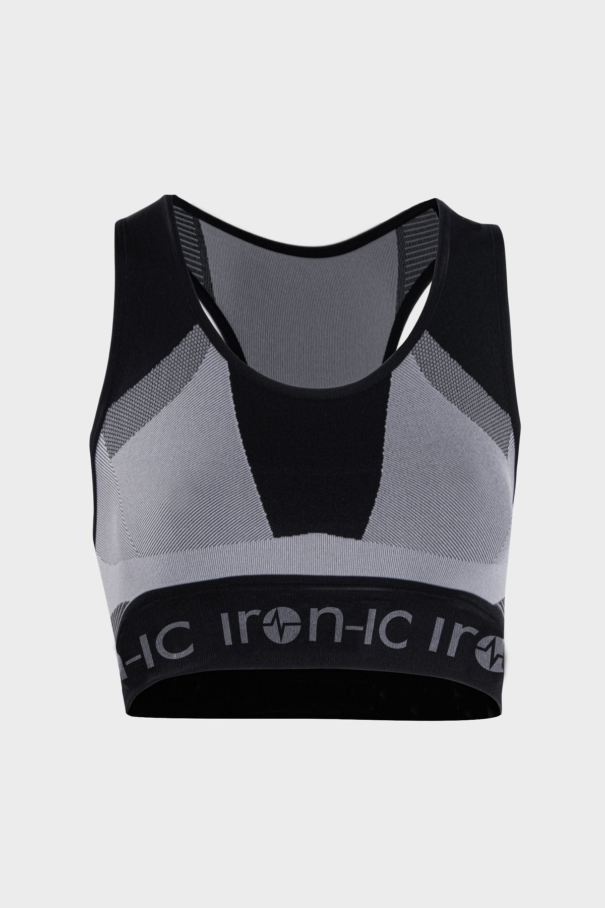 Sports Top Black-White - High Support