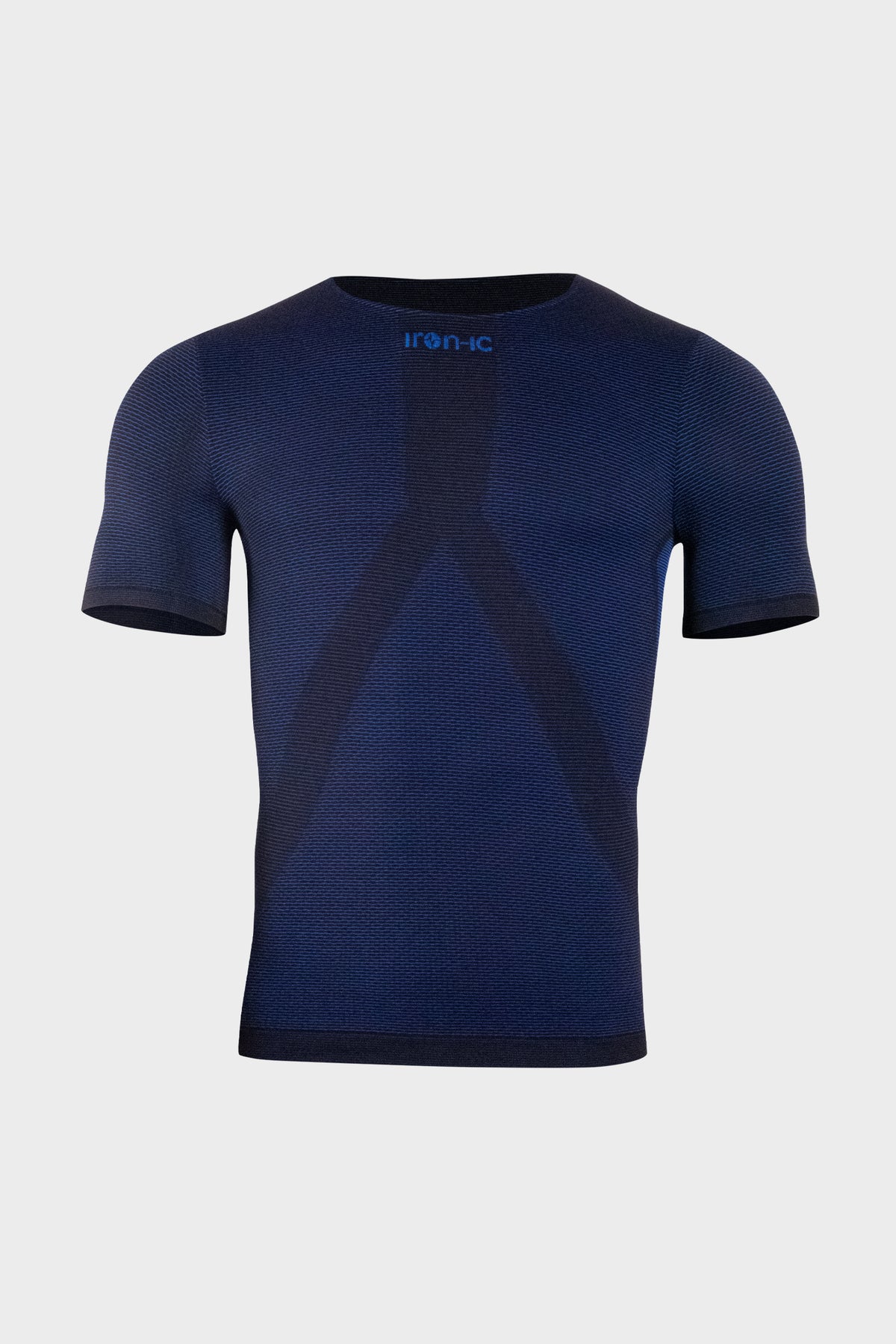 EVONET Ultra-Breathable Microperforated Blue T-Shirt - LIGHT