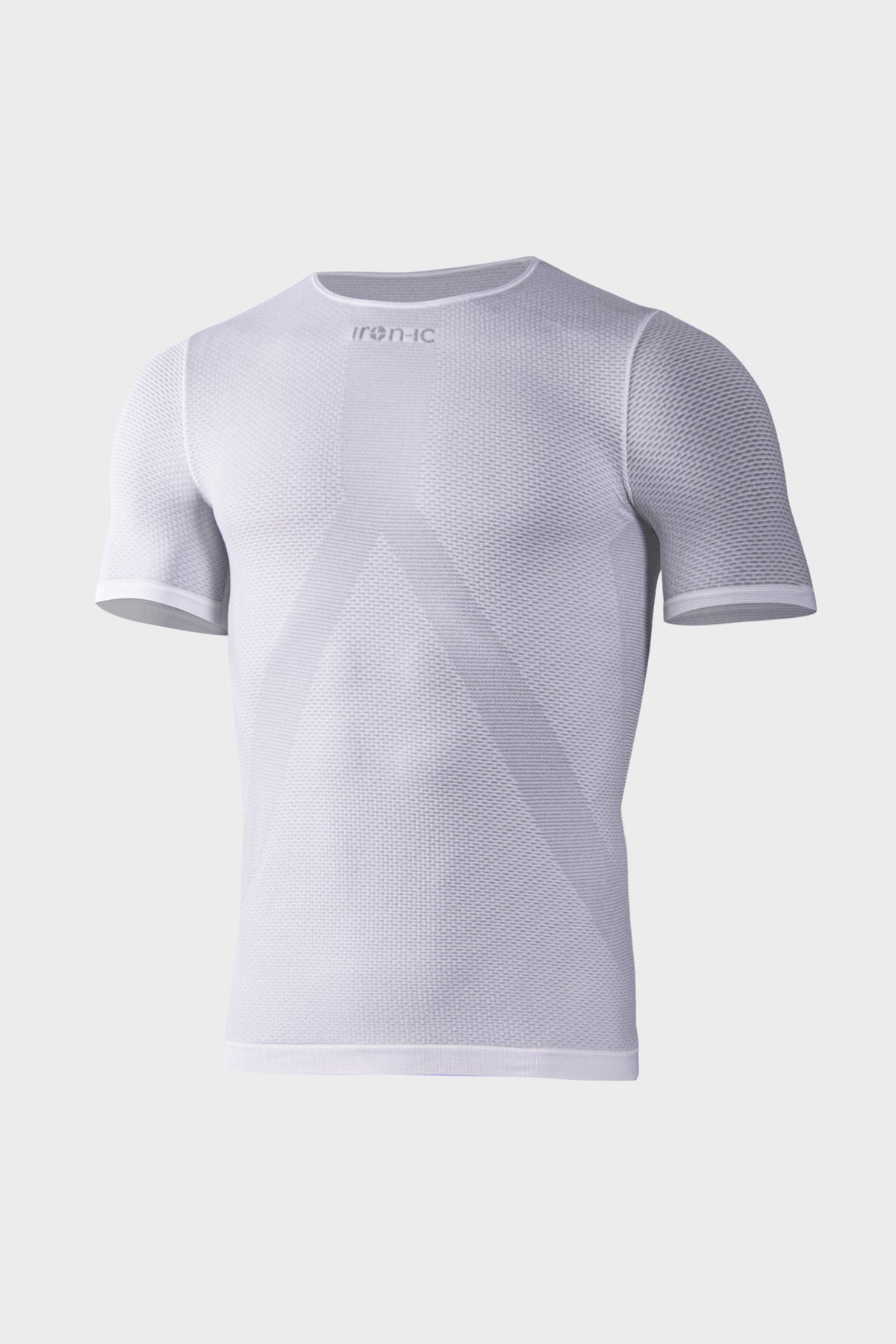 EVONET Ultra-Breathable Microperforated White T-Shirt - LIGHT