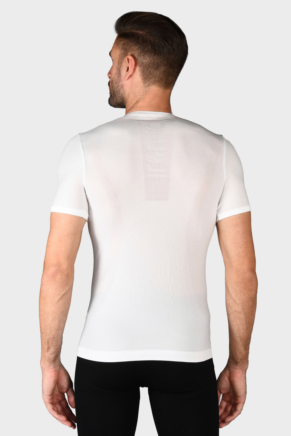 EVONET Ultra-Breathable Microperforated White T-Shirt - LIGHT