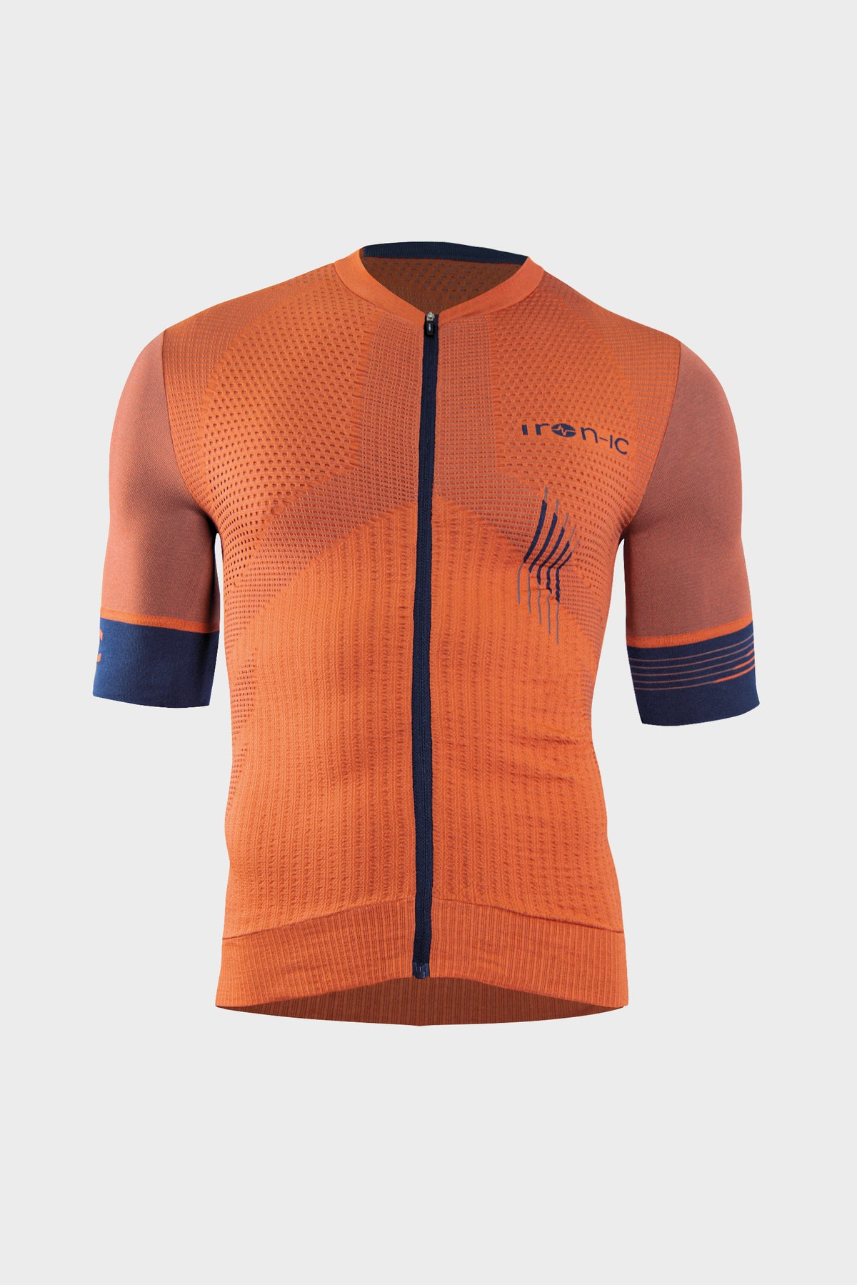 HERO Orange Short-Sleeve Cycling Jersey - LIGHT