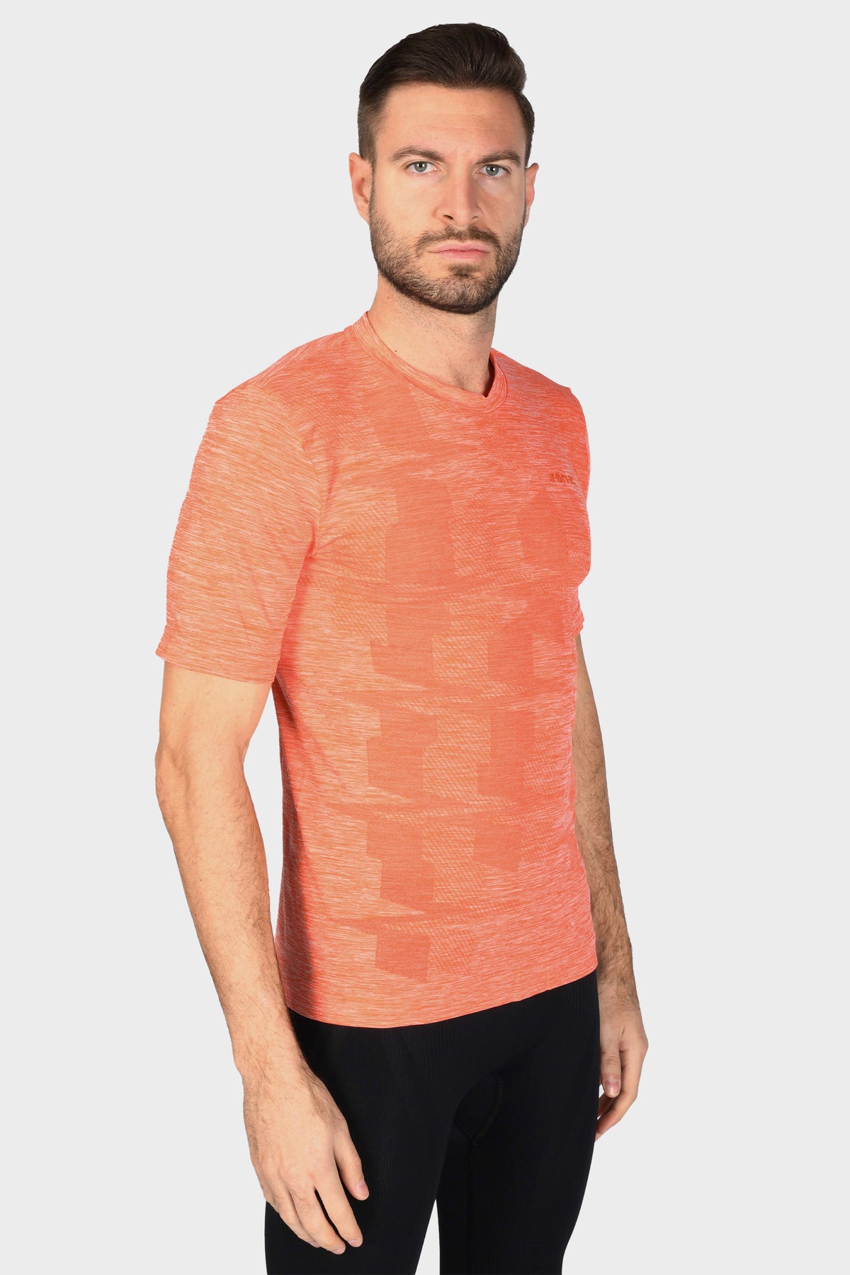 T-Shirt UV Protection Melange ZigZag - LIGHT