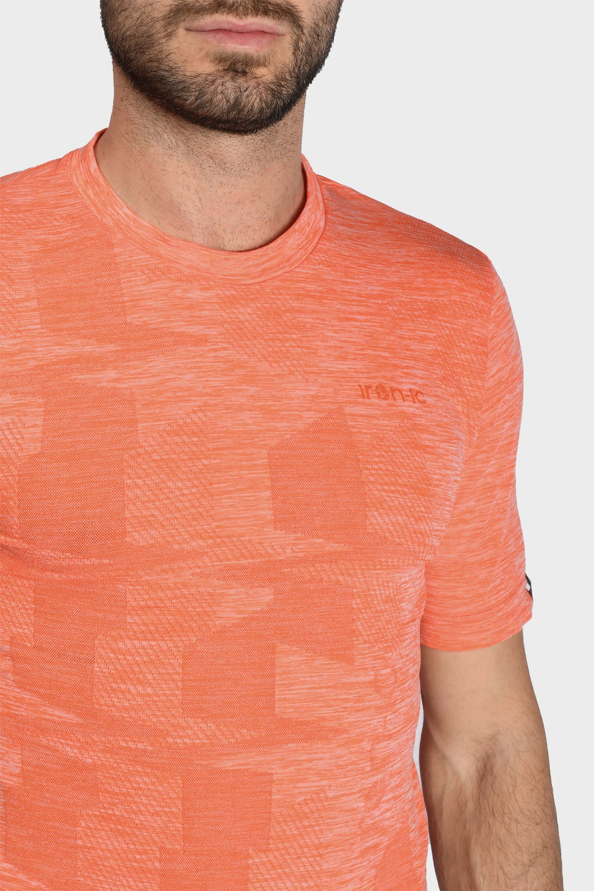 T-Shirt UV Protection Melange ZigZag - LIGHT