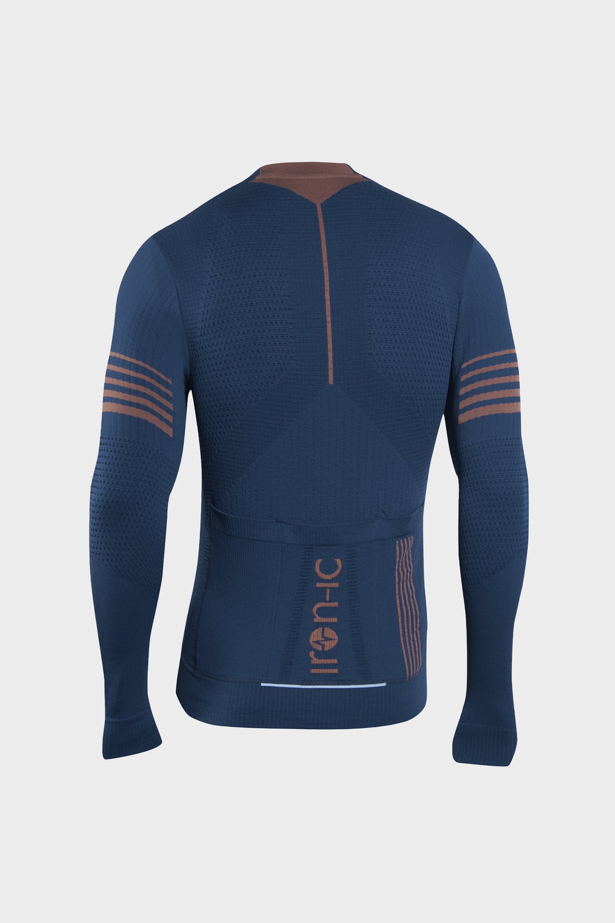 Blue Fleece Thermal Cycling Shirt HERO - WARM