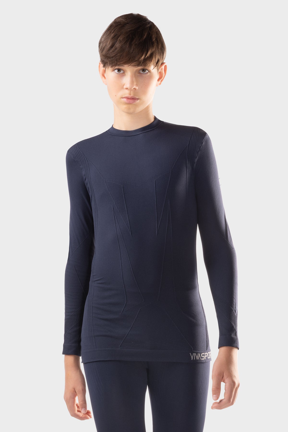 Thermal Baselayer Shirt Junior High Neck - TEAM SPORTS