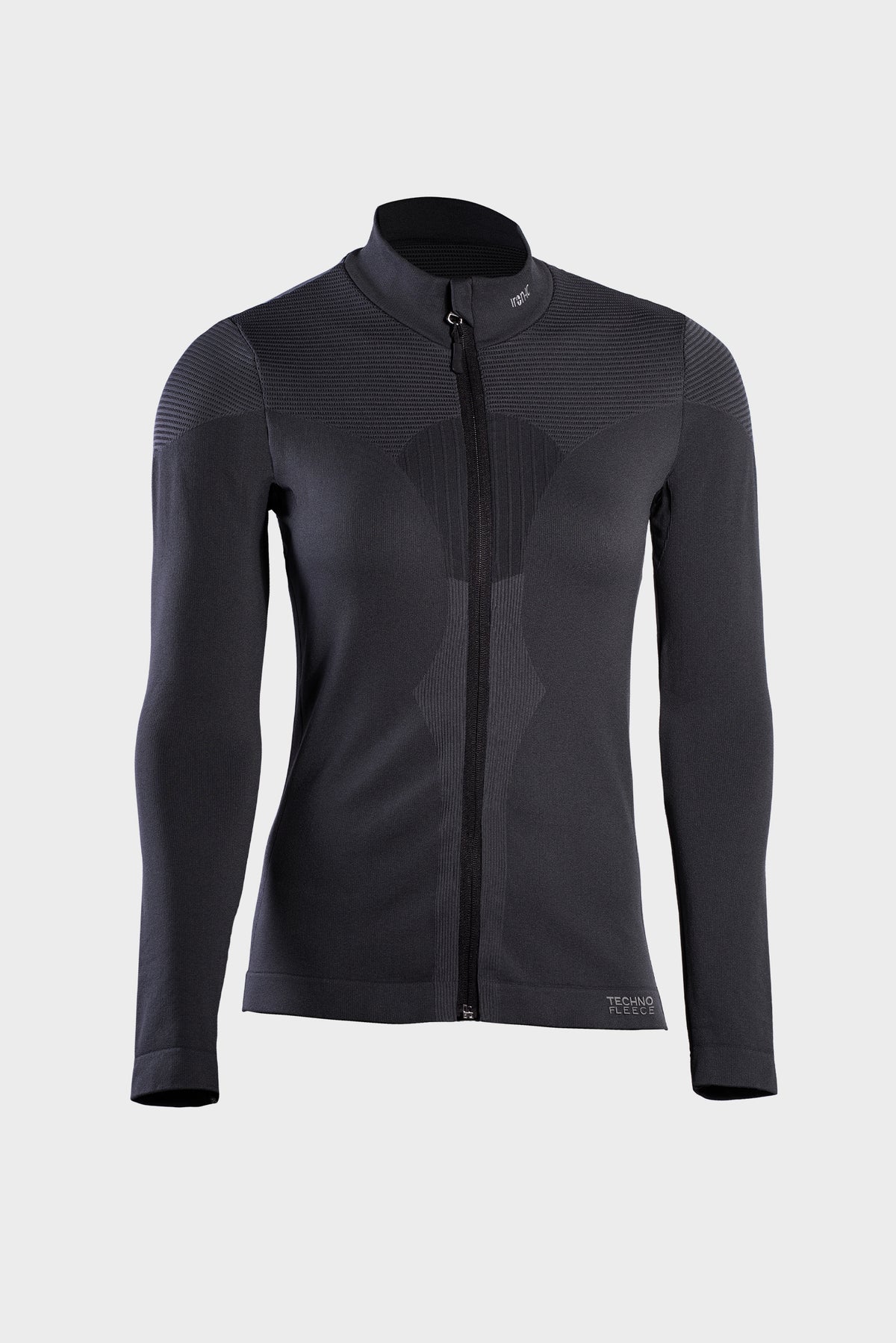 Techno Fleece High Neck Shirt with Full Zip - THERMIC