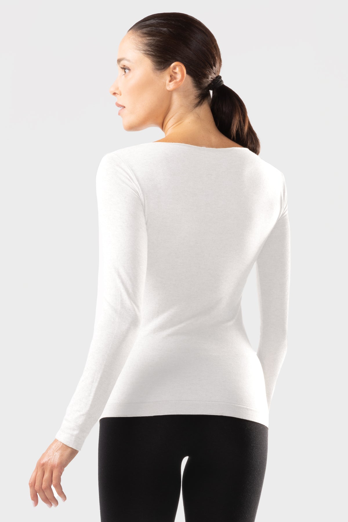 Maglia baselayer girocollo cashmere Hircus - THERMIC