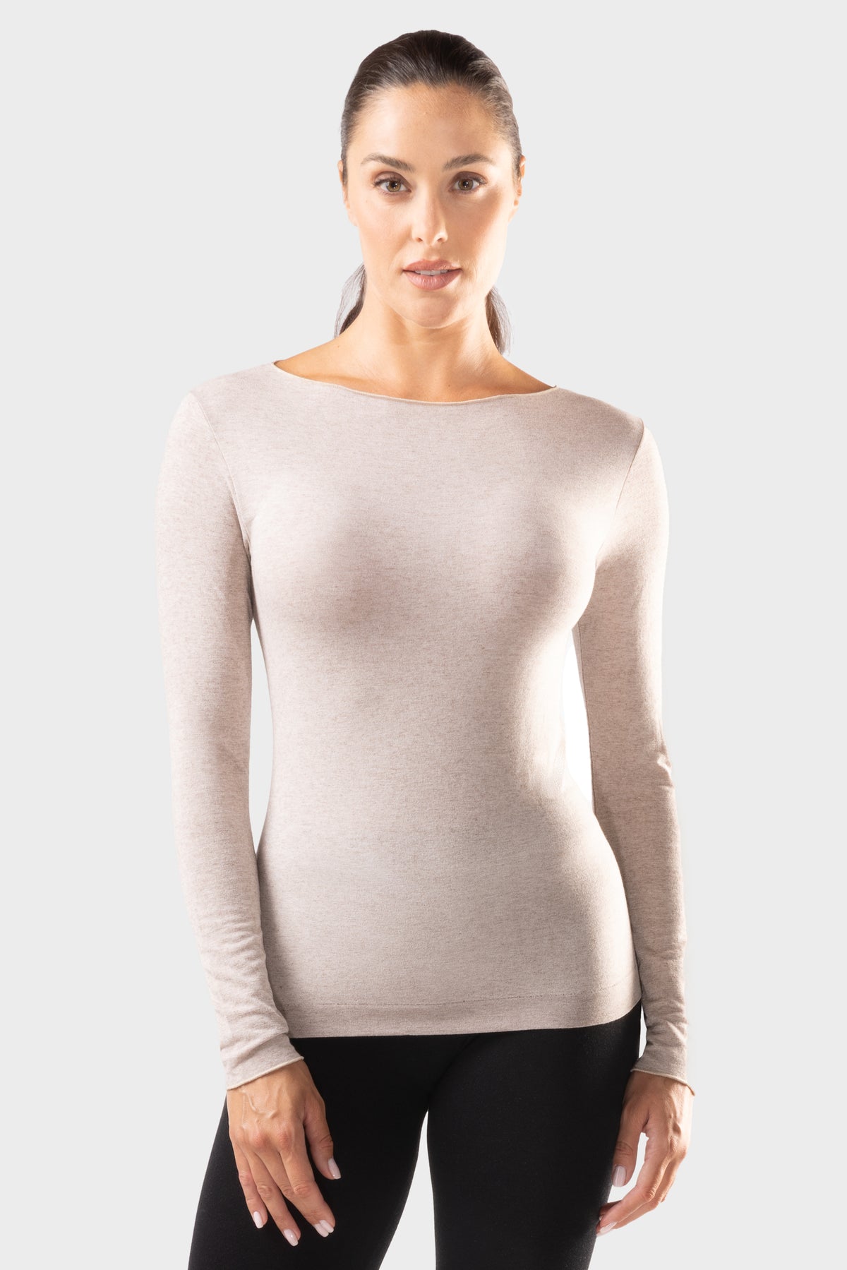 Maglia baselayer girocollo cashmere Hircus - THERMIC