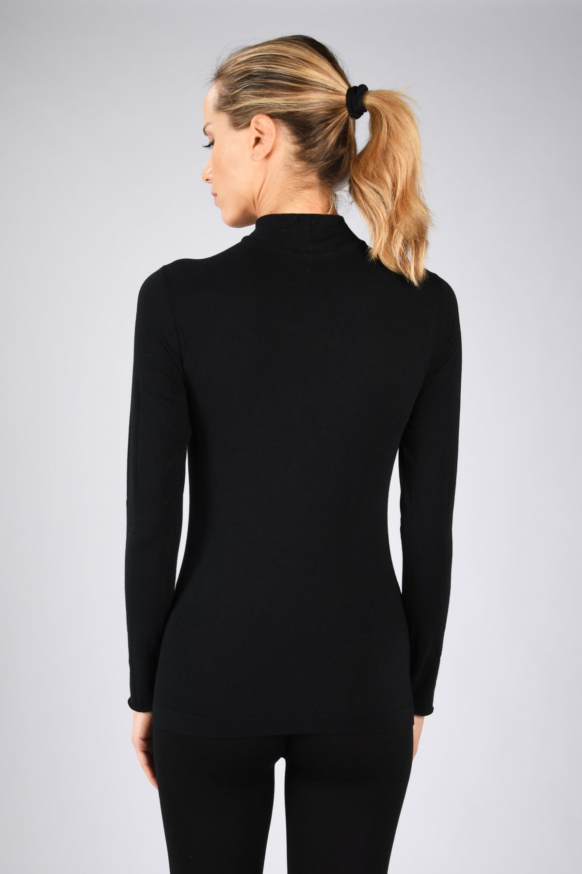 Cashmere High Neck Baselayer Shirt - THERMIC