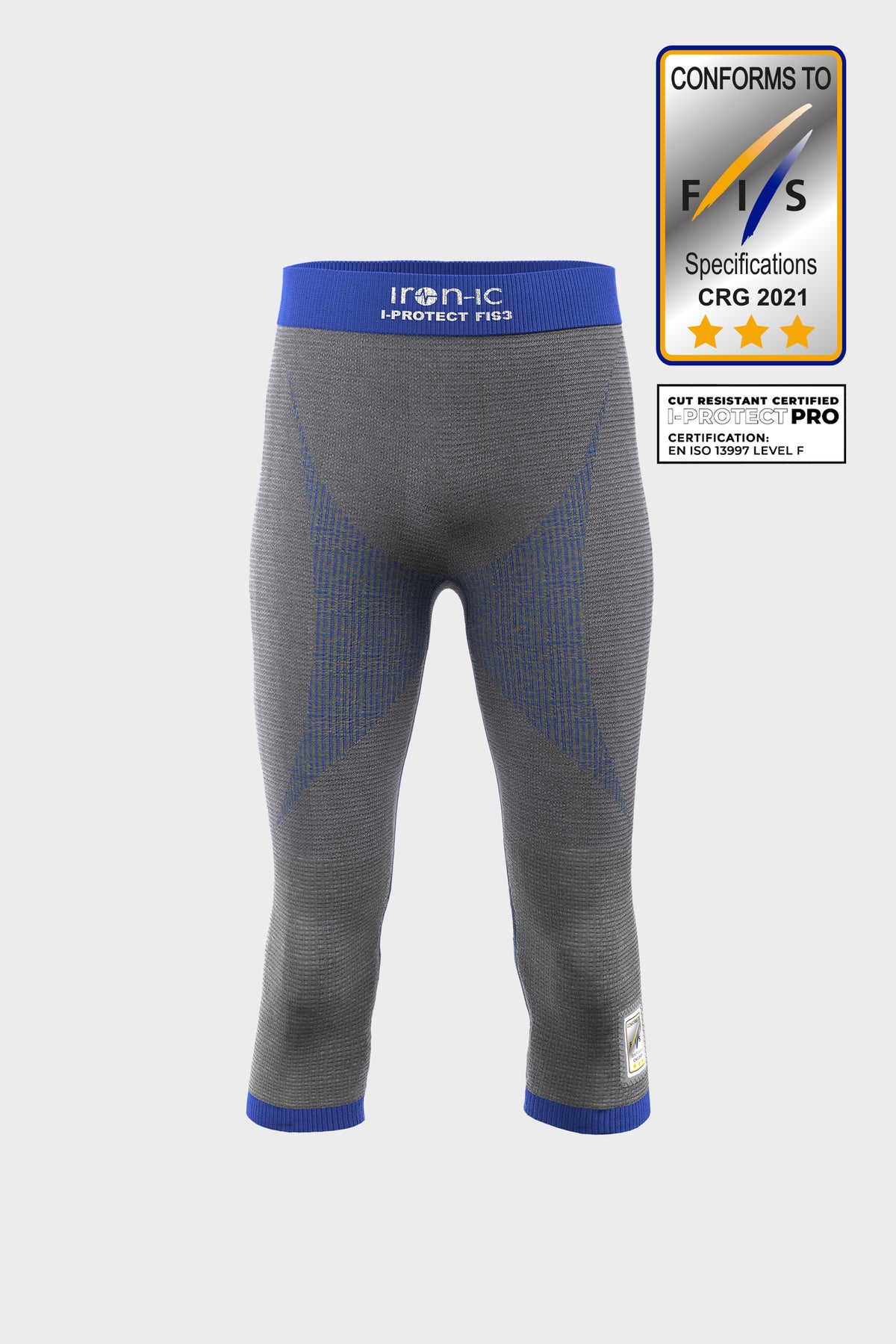 Cut-Resistant Leggings FIS 3-Star Certified – Thermal I-Protect 3 FIS Junior