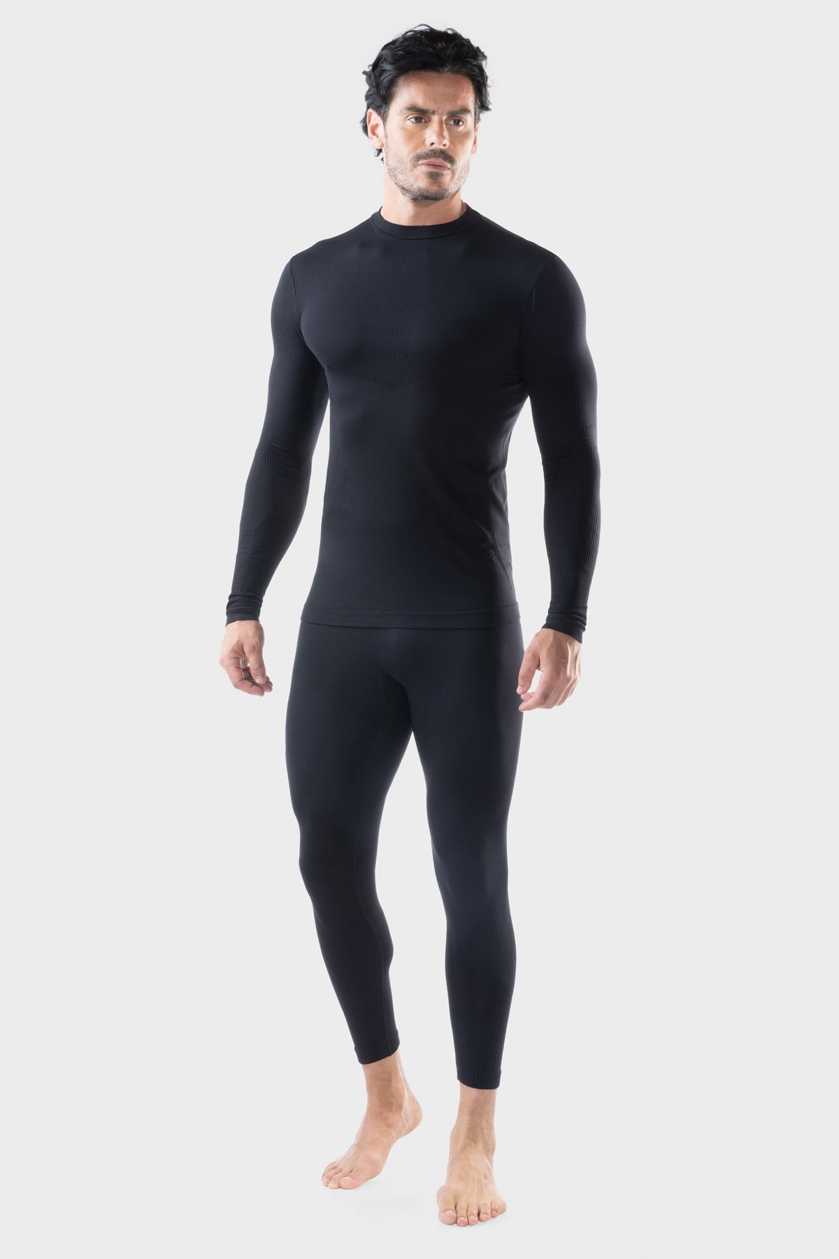Baselayer Kit – Men's Thermal Shirt + Thermal Leggings