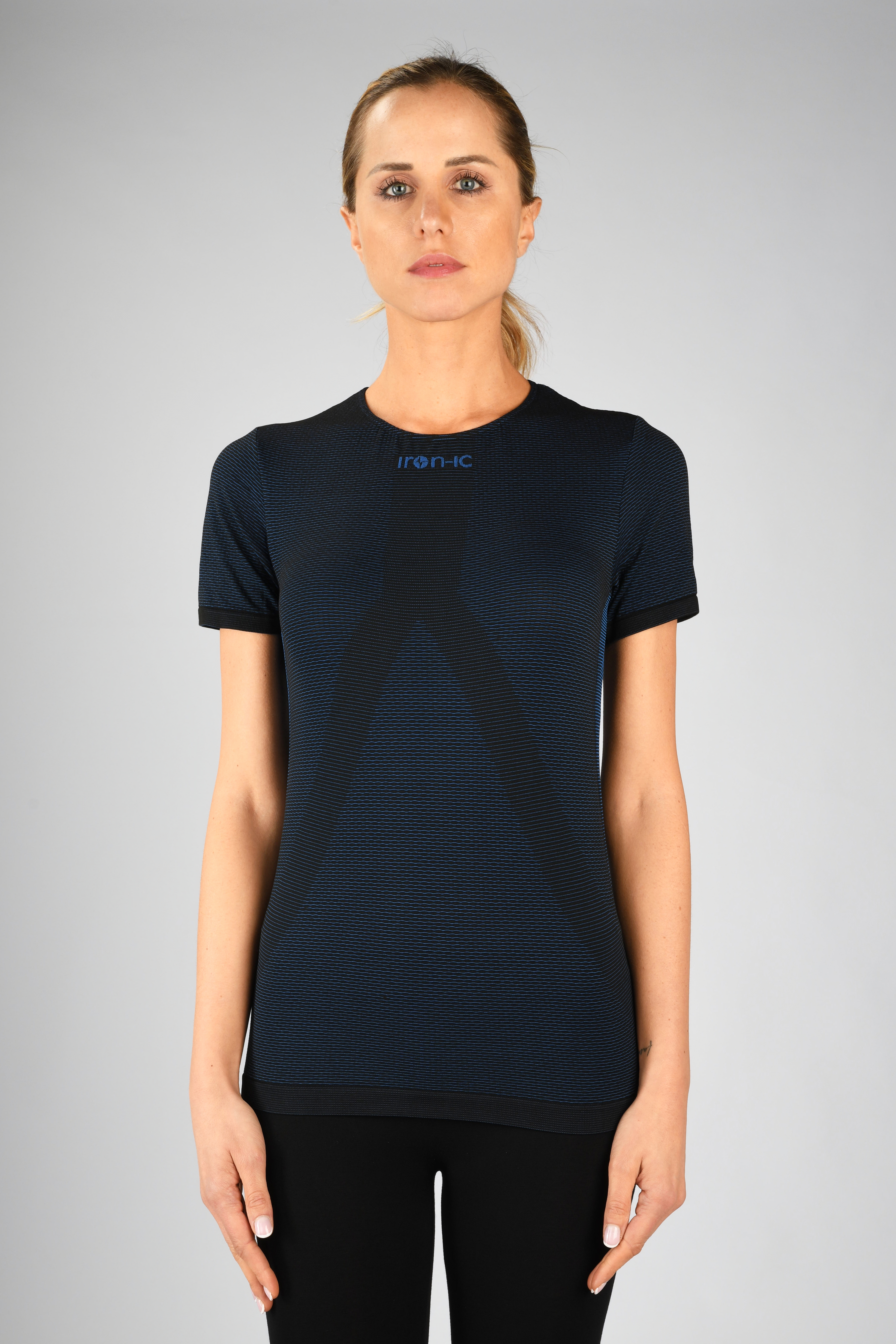 EVONET T-Shirt ultra-traspirante microforata Blue UNISEX - LIGHT