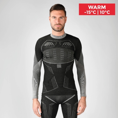 Maglia baselayer alte prestazioni per sport invernali - UNIVERSE WARM