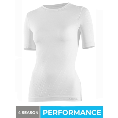 T-shirt manica corta white - donna performance