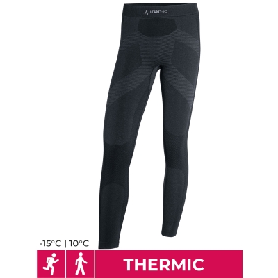 Long pants black - Junior Thermic -15° / +10°