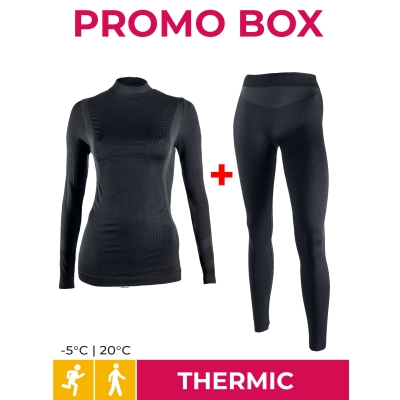 KIT PROMO - T-shirt + Panta - donna Thermic -5° / +20°