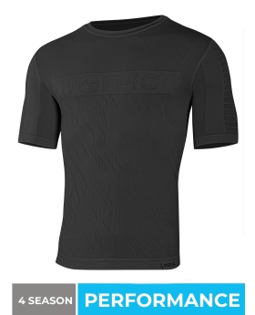 T-shirt traspirante running - black - uomo