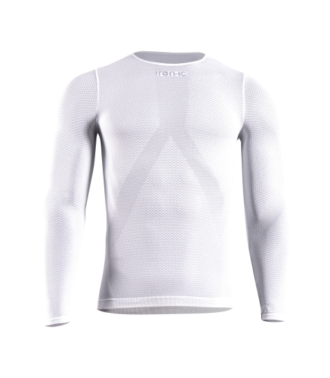 EVONET - T-shirt manica LUNGA white unisex